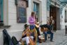Hraní v ulicích Krumlova